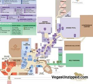 foxwood resort casino map